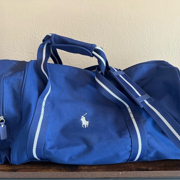 Polo by Ralph Lauren Navy Duffel Bag - Never Used - Picture 1 of 7